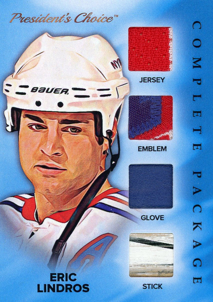 Eric Lindros (Rangers) Complete Package 3/3