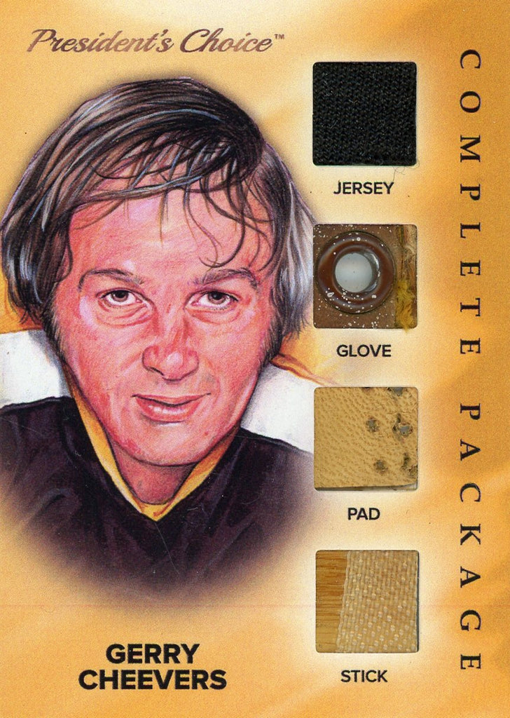 Gerry Cheevers Complete Package 2/3