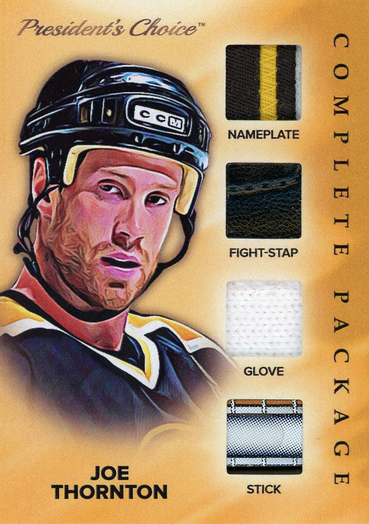 Joe Thornton (Bruins) Complete Package 1/3