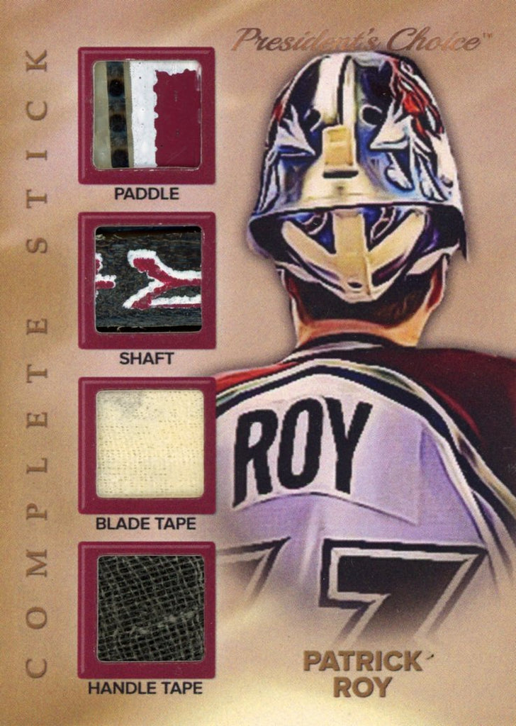 Patrick Roy (Avalanche) Complete Stick 5/5