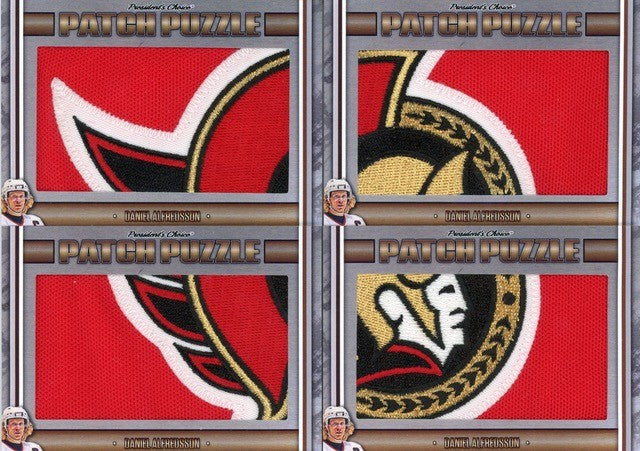 Daniel Alfredsson Puzzle Cards