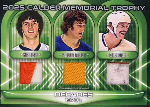 Decades 1970s Bossy, Perreault, Potvin 1/5