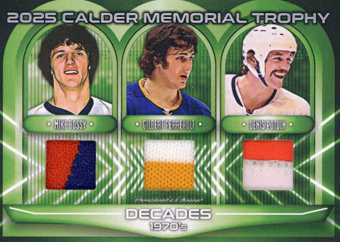 Decades 1970s Bossy, Perreault, Potvin 2/5