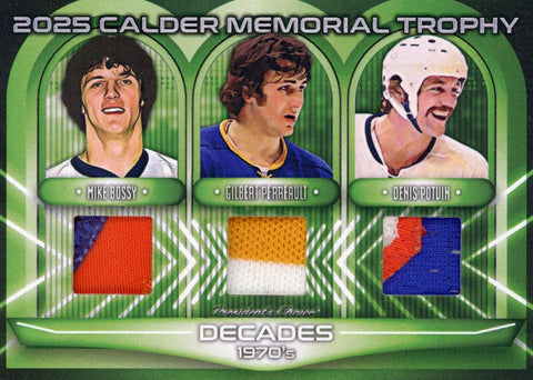 Decades 1970s Bossy, Perreault, Potvin 4/5