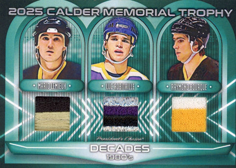 Decades 1980s Lemieux, Robitaille, Bourque 1/5