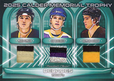 Decades 1980s Lemieux, Robitaille, Bourque 4/5