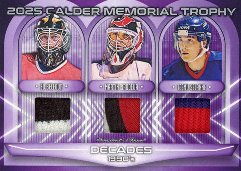 Decades 1990s Belfour, Brodeur, Selanne 1/5