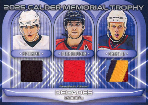 Decades 2000s Malkin, Ovechkin, Heatley 1/5