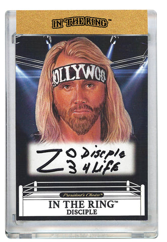 Disciple In the Ring Autograph Card with Inscription #1