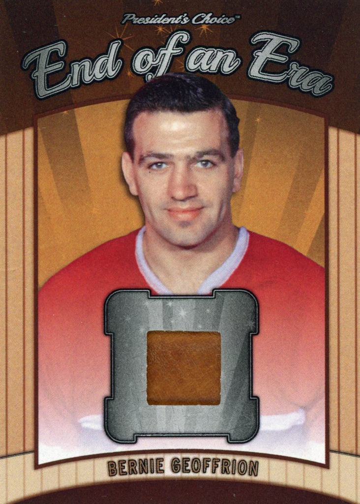 Bernie Geoffrion End of an Era Silver 1 of 19*