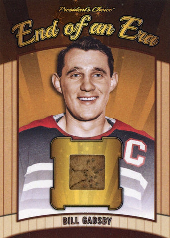 Bill Gadsby End of an Era Gold 1 of 1
