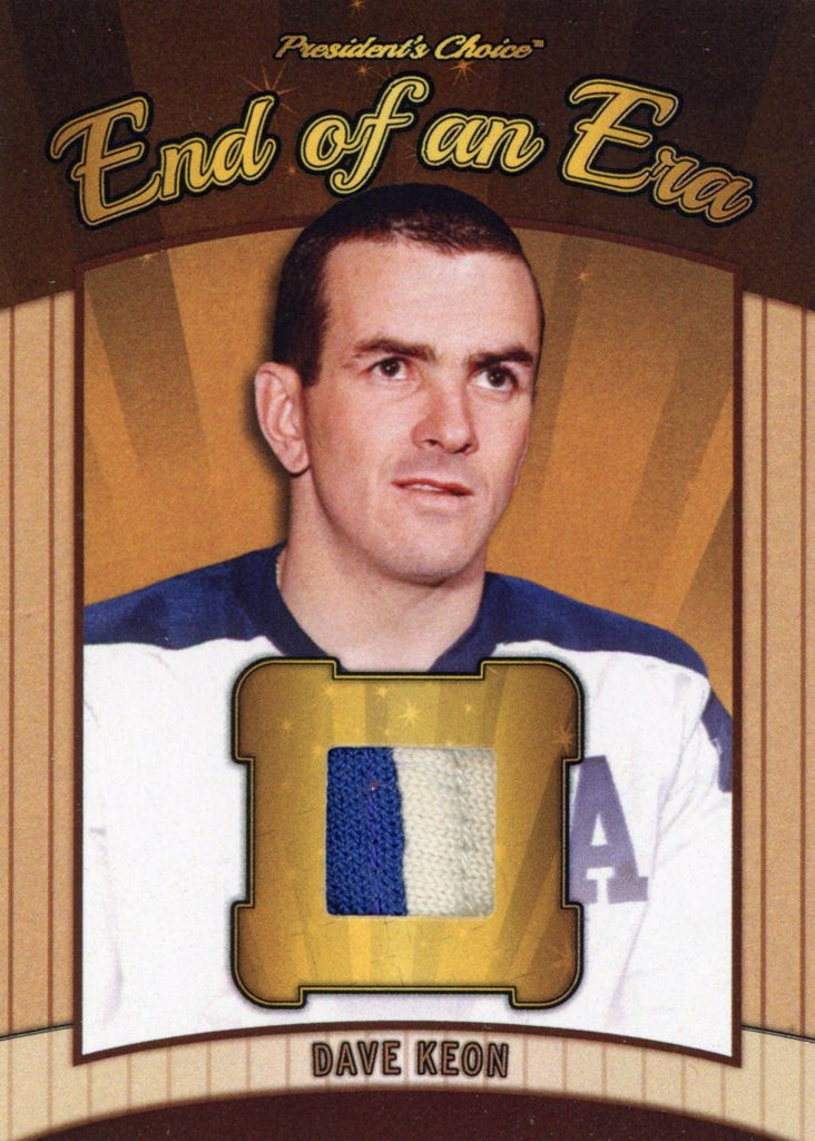 Dave Keon End of an Era Gold 1 of 1