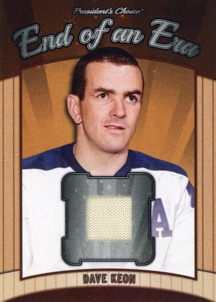 Dave Keon End of an Era Silver 1 of 19*