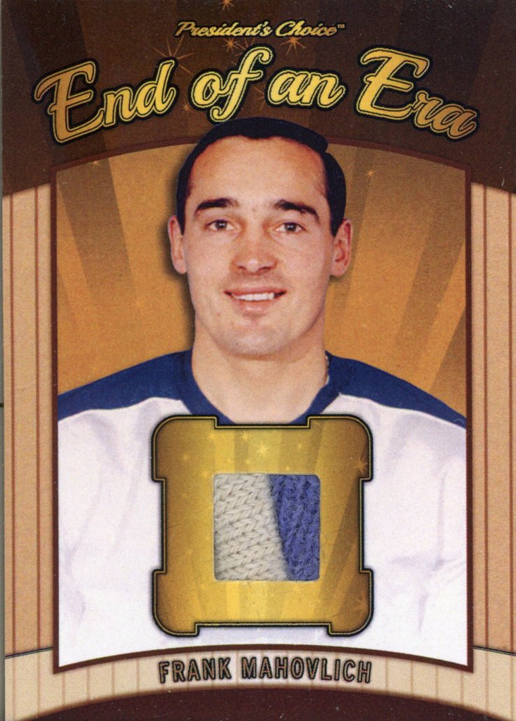 Frank Mahovlich End of an Era Gold 1 of 1