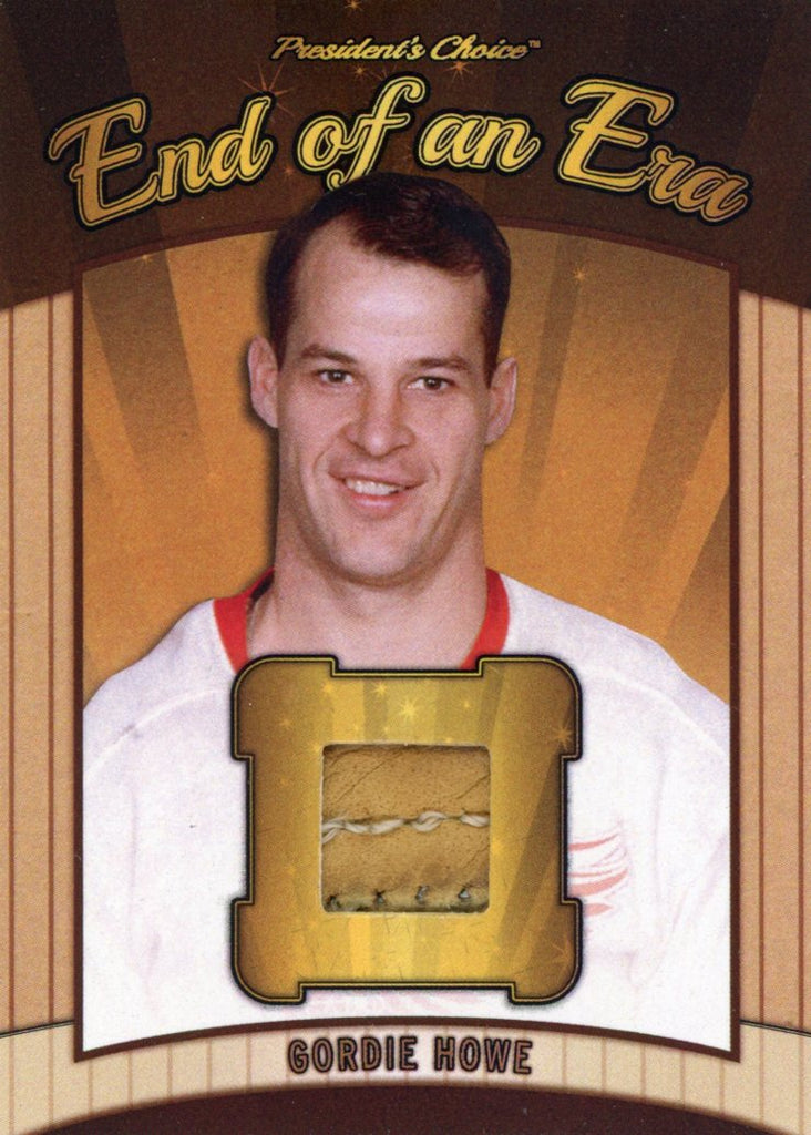 Gordie Howe End of an Era Gold 1 of 1
