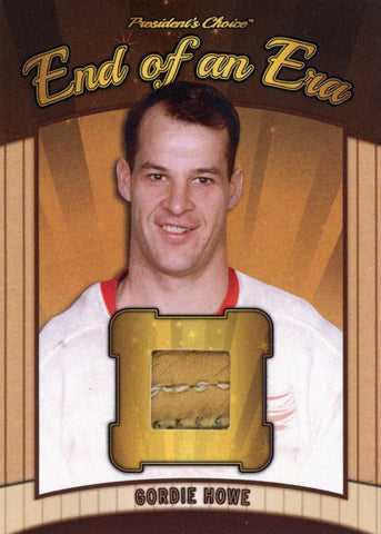 Gordie Howe End of an Era Gold 1 of 1