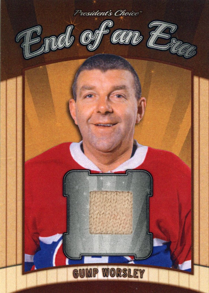 Gump Worsley End of an Era Silver 1 of 19*