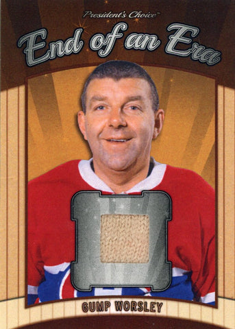 Gump Worsley End of an Era Silver 1 of 19*