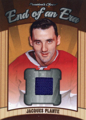 Jacques Plante End of an Era Silver 1 of 19*
