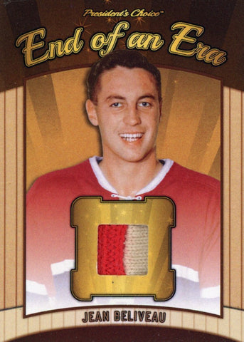 Jean Beliveau End of an Era Gold 1 of 1