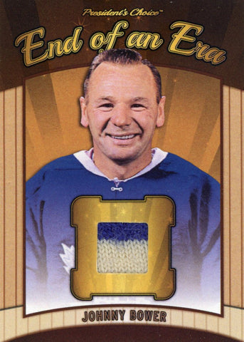 Johnny Bower End of an Era Gold 1 of 1