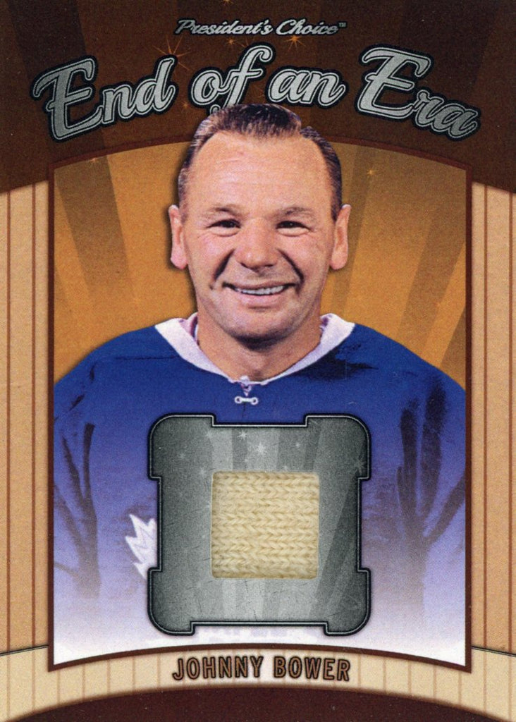 Johnny Bower End of an Era Silver 1 of 19*