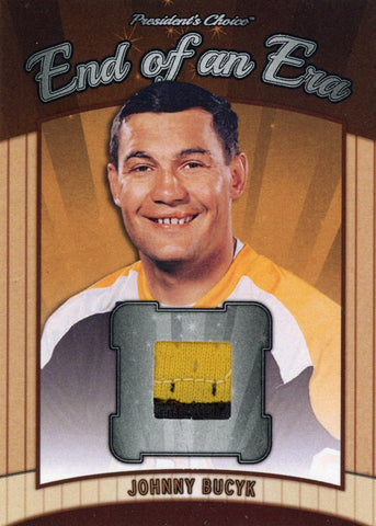 Johnny Bucyk End of an Era Silver 1 of 19*