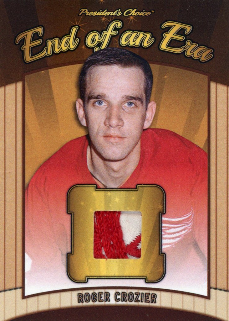 Roger Crozier End of an Era Gold 1 of 1