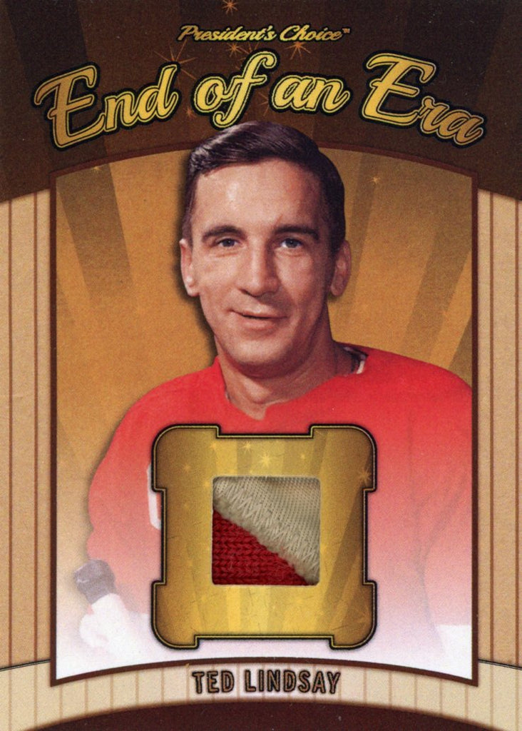 Ted Lindsay End of an Era Gold 1 of 1