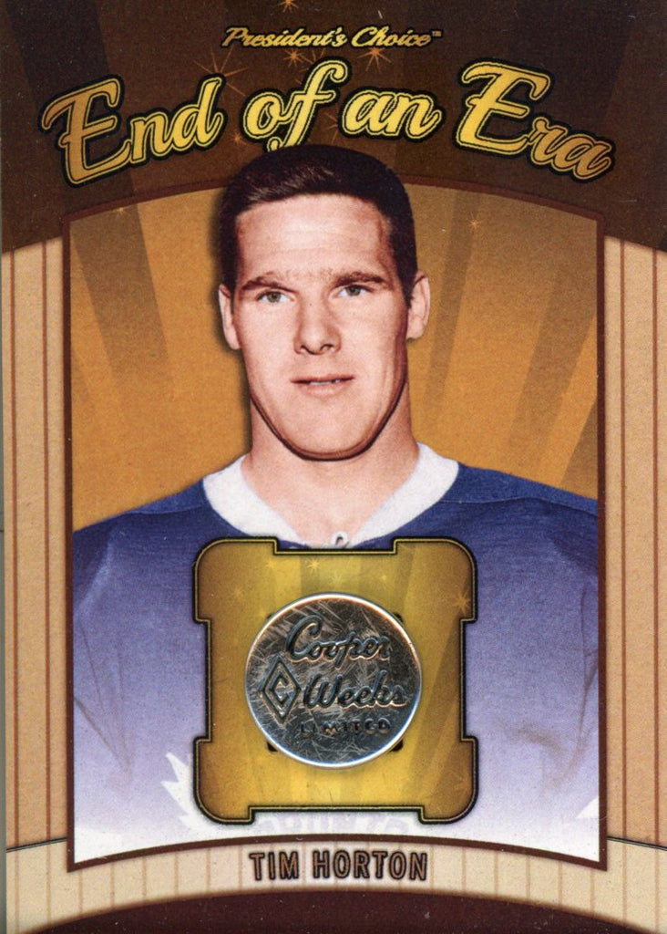 Tim Horton End of an Era Gold 1 of 1