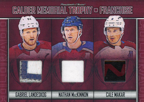 Colorado Avalanche Landeskog, MacKinnon, Makar Franchise 3/5