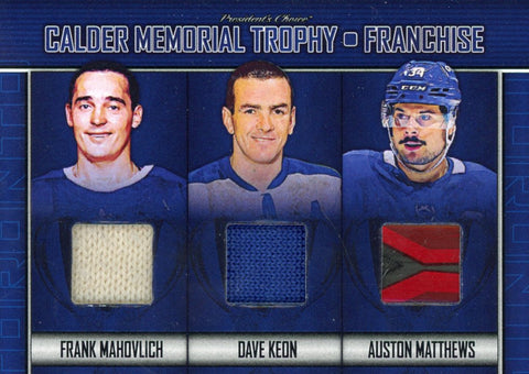 Toronto Maple Leafs Mahovlich, Keon, Matthews Franchise 2/5