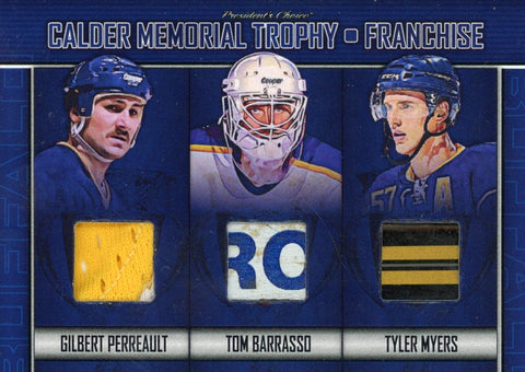 Buffalo Sabres Perreault, Barrasso, Myers Franchise 1/5