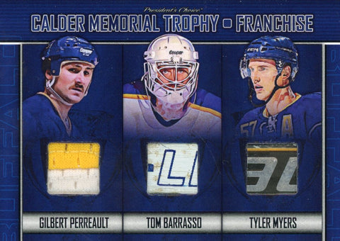 Buffalo Sabres Perreault, Barrasso, Myers Franchise 2/5
