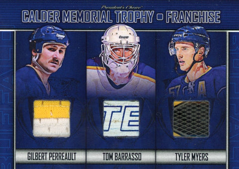 Buffalo Sabres Perreault, Barrasso, Myers Franchise 3/5