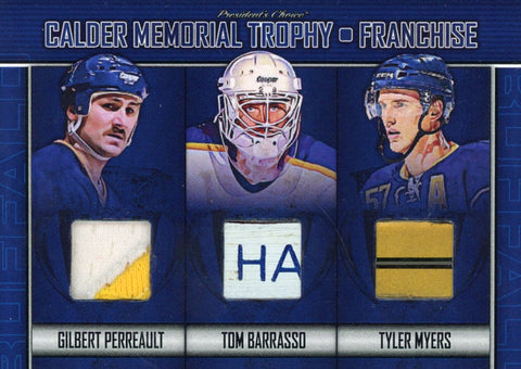 Buffalo Sabres Perreault, Barrasso, Myers Franchise 4/5
