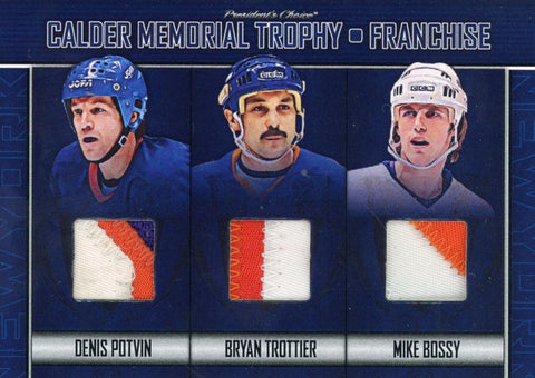 New York Islanders Potvin, Trottier, Bossy Franchise 5/5