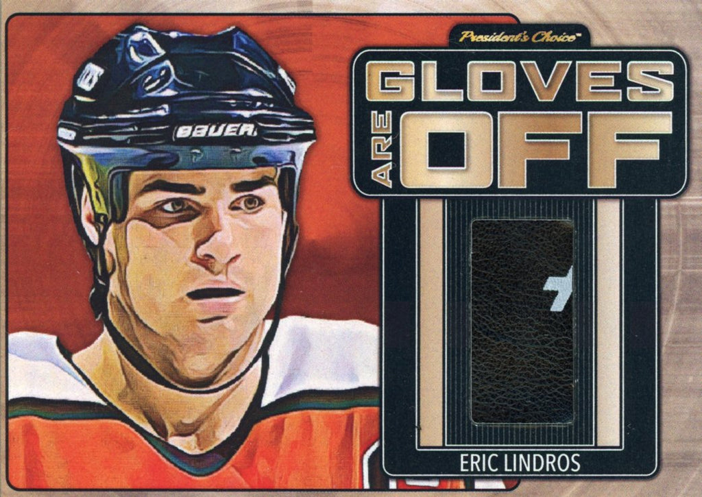 Eric Lindros Gloves Are Off 1/5