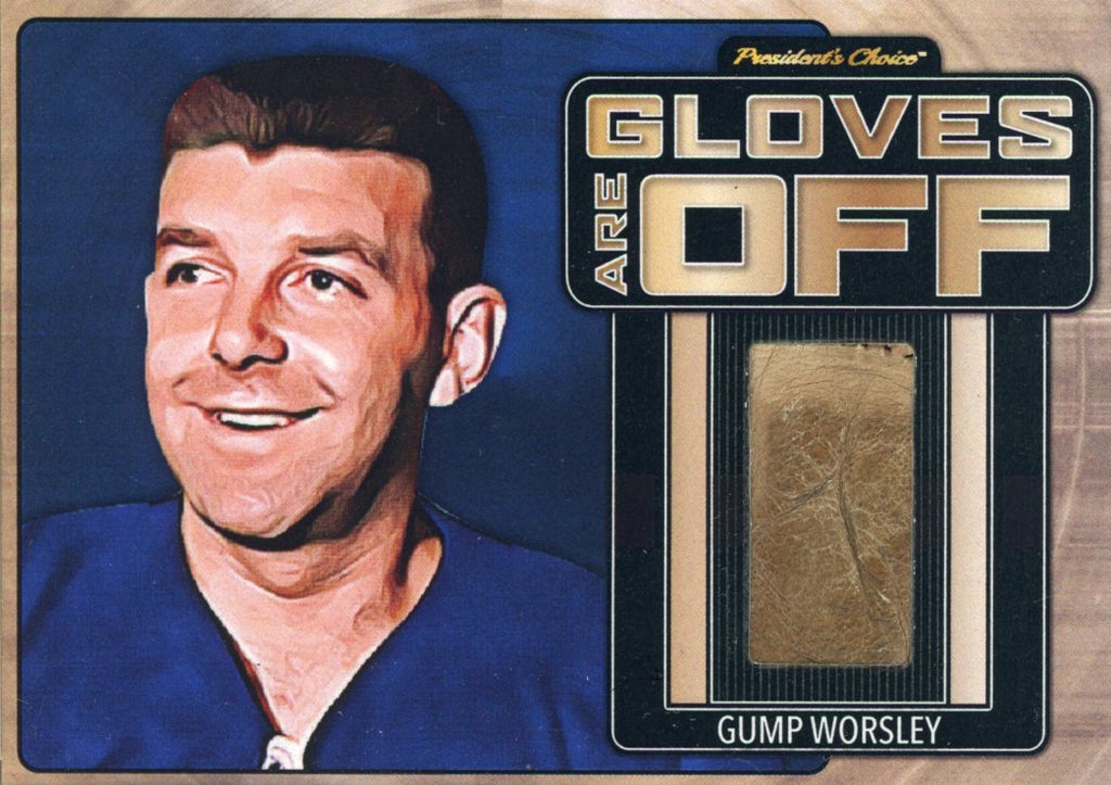 Gump Worsley Gloves Are Off 3/4