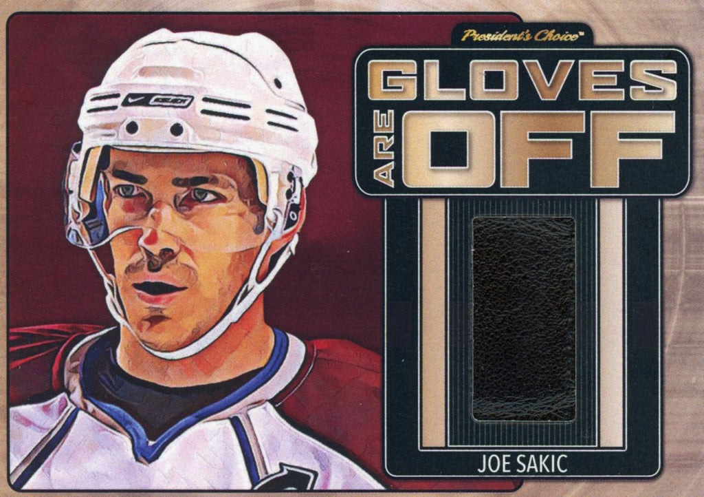 Joe Sakic Gloves Are Off 3/5