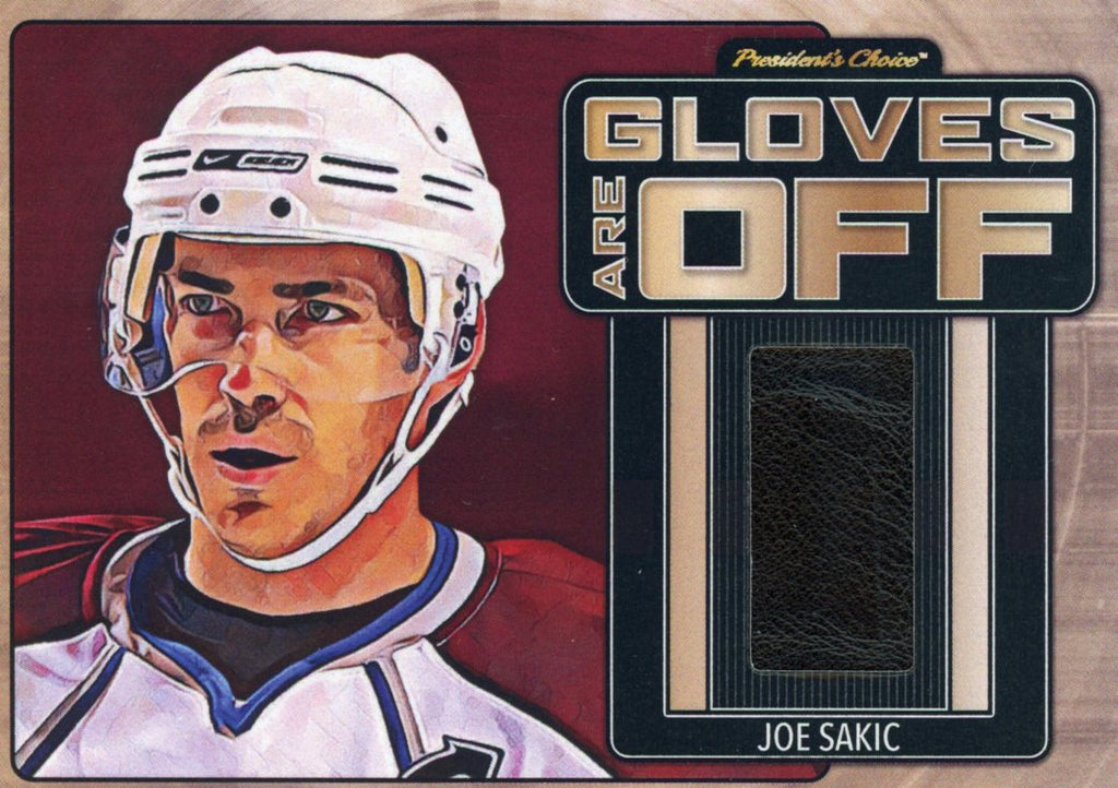 Joe Sakic Gloves Are Off 4/5