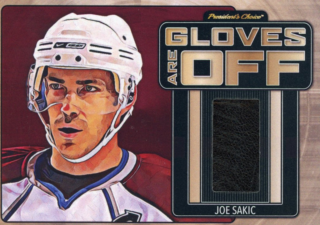 Joe Sakic Gloves Are Off 5/5
