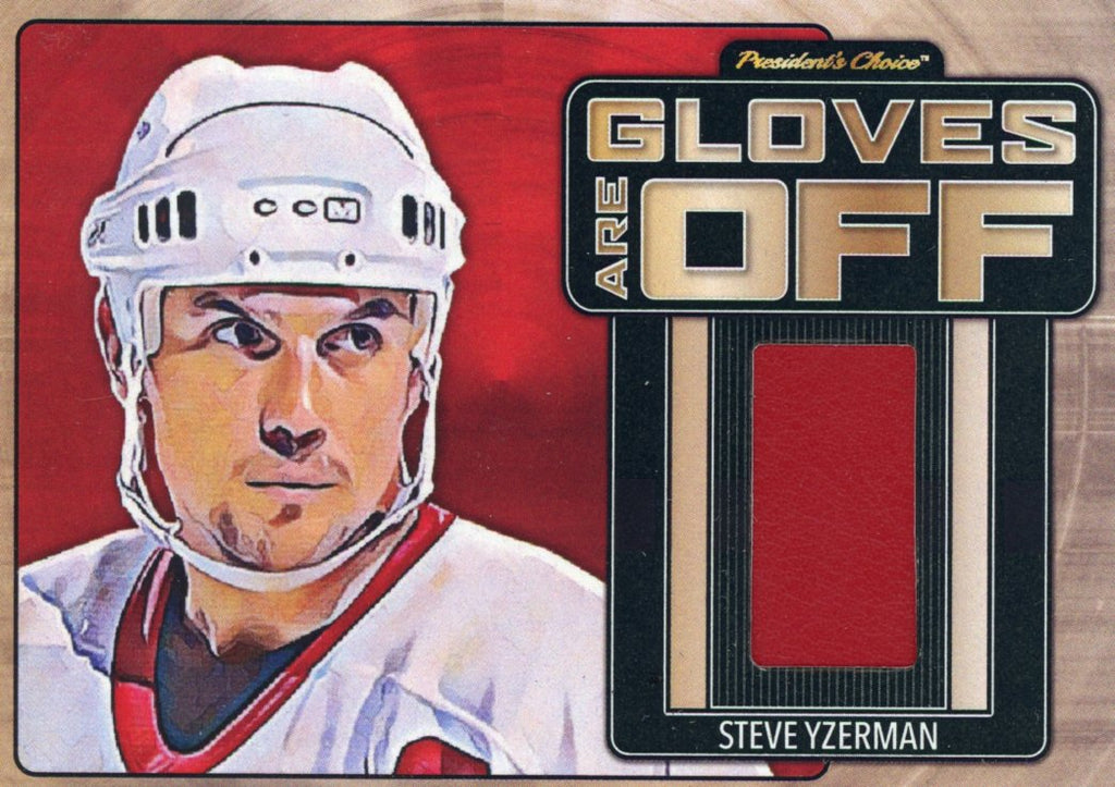 Steve Yzerman Gloves Are Off 1/4