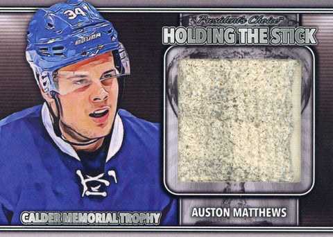 Auston Matthews Holding the Stick - Winners Silver 2/4