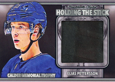 Elias Pettersson Holding the Stick - Winners Silver 1/4