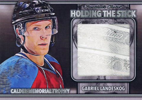 Gabriel Landeskog Holding the Stick - Winners Silver 4/4
