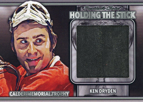 Ken Dryden Holding the Stick - Winners Silver 1/4