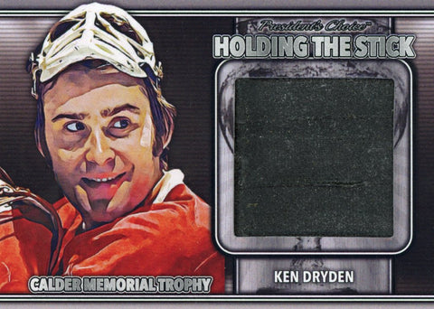 Ken Dryden Holding the Stick - Winners Silver 3/4