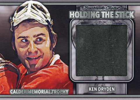 Ken Dryden Holding the Stick - Winners Silver 4/4