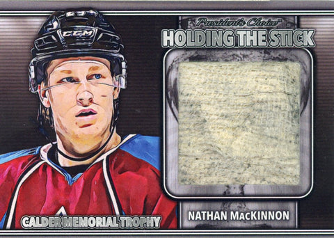 Nathan MacKinnon Holding the Stick - Winners Silver 2/4